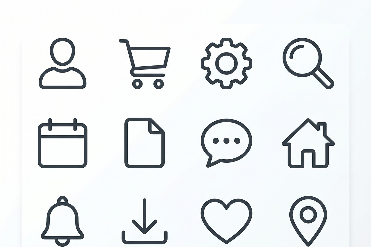 Bundles Remote Outline Icons, an Outline Icon by adenpinkstore (Photo 3 of 18)