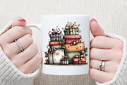 Whimsical Christmas Clipart Bundle, an Illustration by Sublimation Artist (Thumbnail 5 of 6)