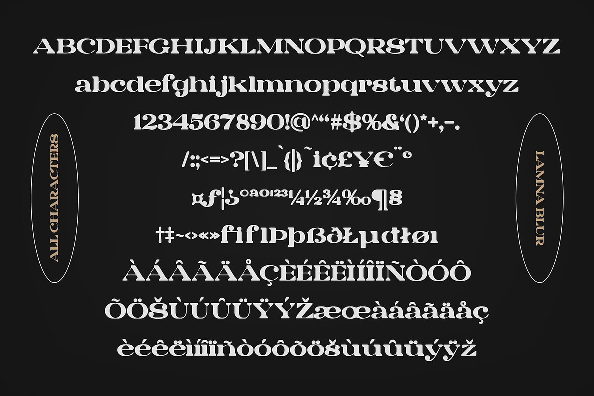 Lamna Blur, a Serif Font by Craft Supply Co. (Photo 8 of 8)