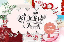 Monogram Font Bundle