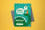 Birthday Invitation, an Invitation Template by graphicook (Thumbnail 2 of 3)
