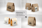 Paper Bags with Clip Seal Mockup, a Packaging Mockup by INCDesign (Thumbnail 4 of 9)