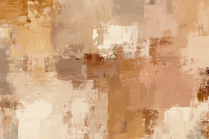 Neutral-toned abstract background with textured brush strokes in, an Abstract Photo by Ales Munt