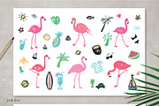 Flamingo Party, a Pattern Graphic by GooseFrol (Thumbnail 6 of 15)