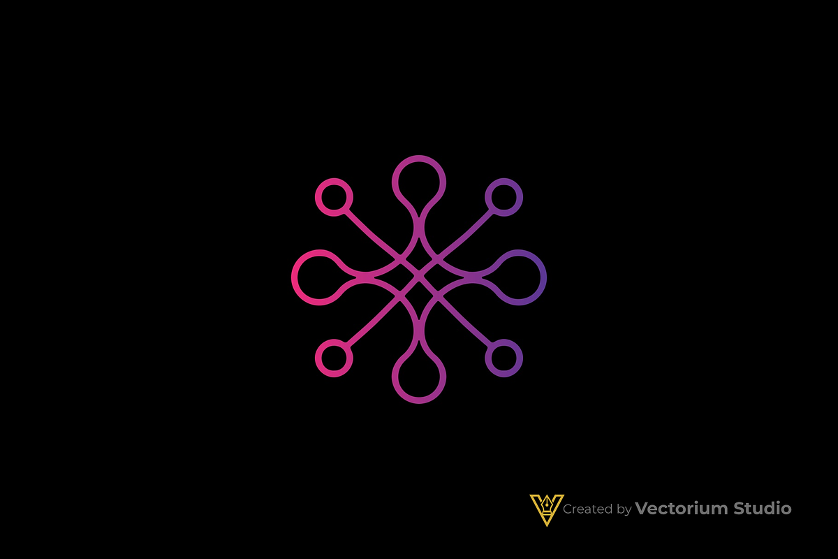 Abstract Shape Tech Logo, a Branding & Logo Template by Vectorium Studio (Photo 7 of 16)
