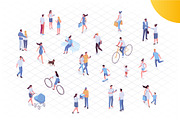 300+ Isometric People vector set, a Person Illustration by Vector_Art (Thumbnail 21 of 23)