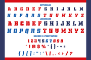 Drone Squad Stencil Font, a Font by PutraCetol Studio (Thumbnail 5 of 5)