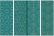 12 Seamless Geometric Patterns, a Pattern Graphic by GarryKillian (Thumbnail 3 of 4)