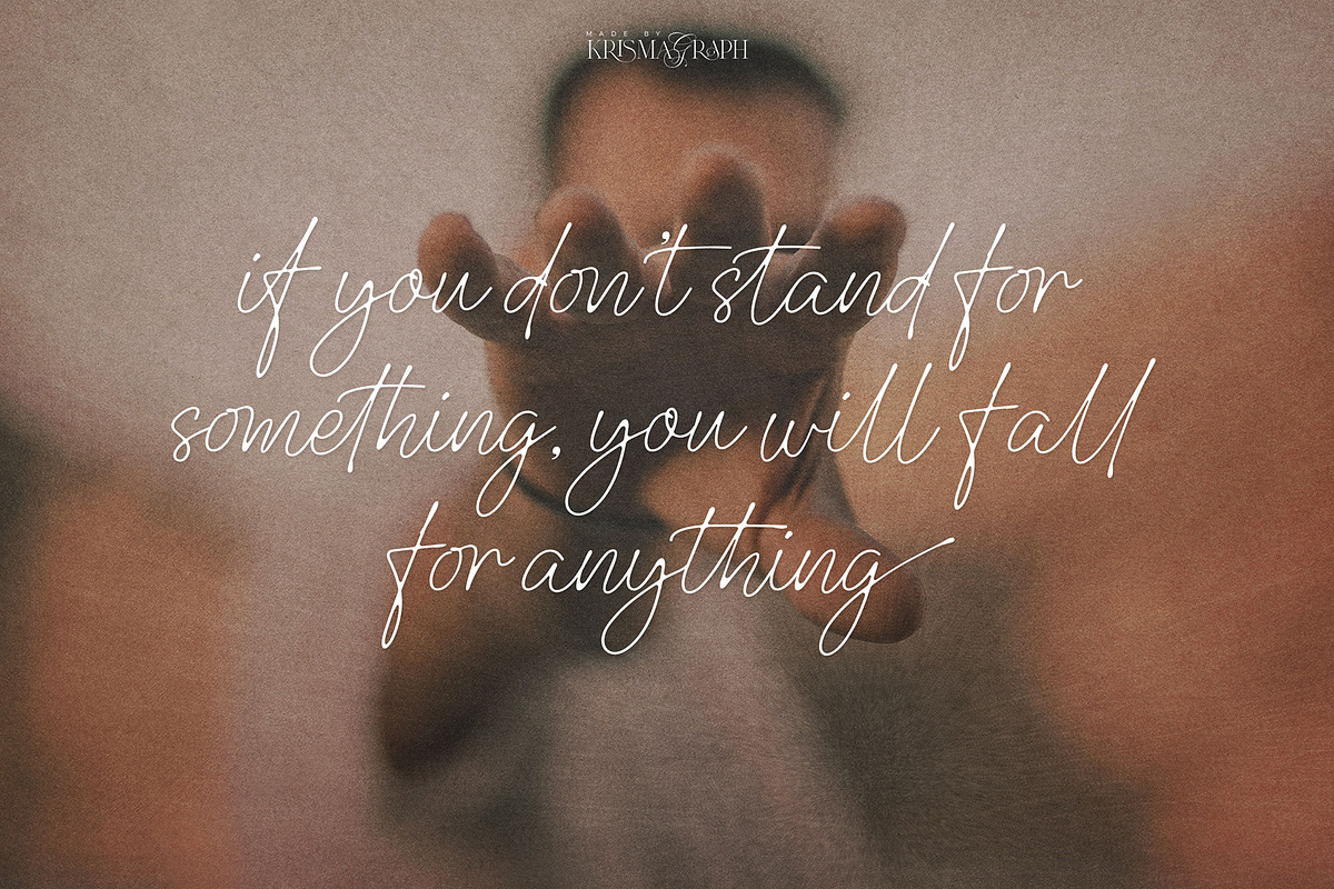 Hollywood Secrets | Font Duo, a Script Font by Krismagraph (Photo 12 of 15)