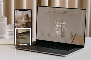 DesignWest: Squarespace 7.1 Template