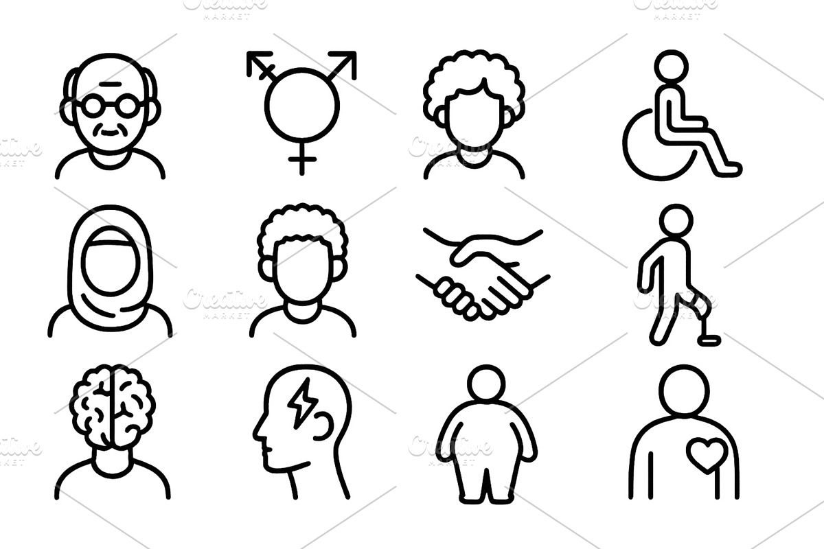 Diverse representation of people, a Person Illustration by ZinetroN