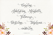 Roselina Script, a Script Font by Seniors (Thumbnail 4 of 6)