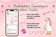 Last Toast Bachelorette Party RSVP, a Social Media Template by bellaROSEworkshop (Thumbnail 2 of 5)