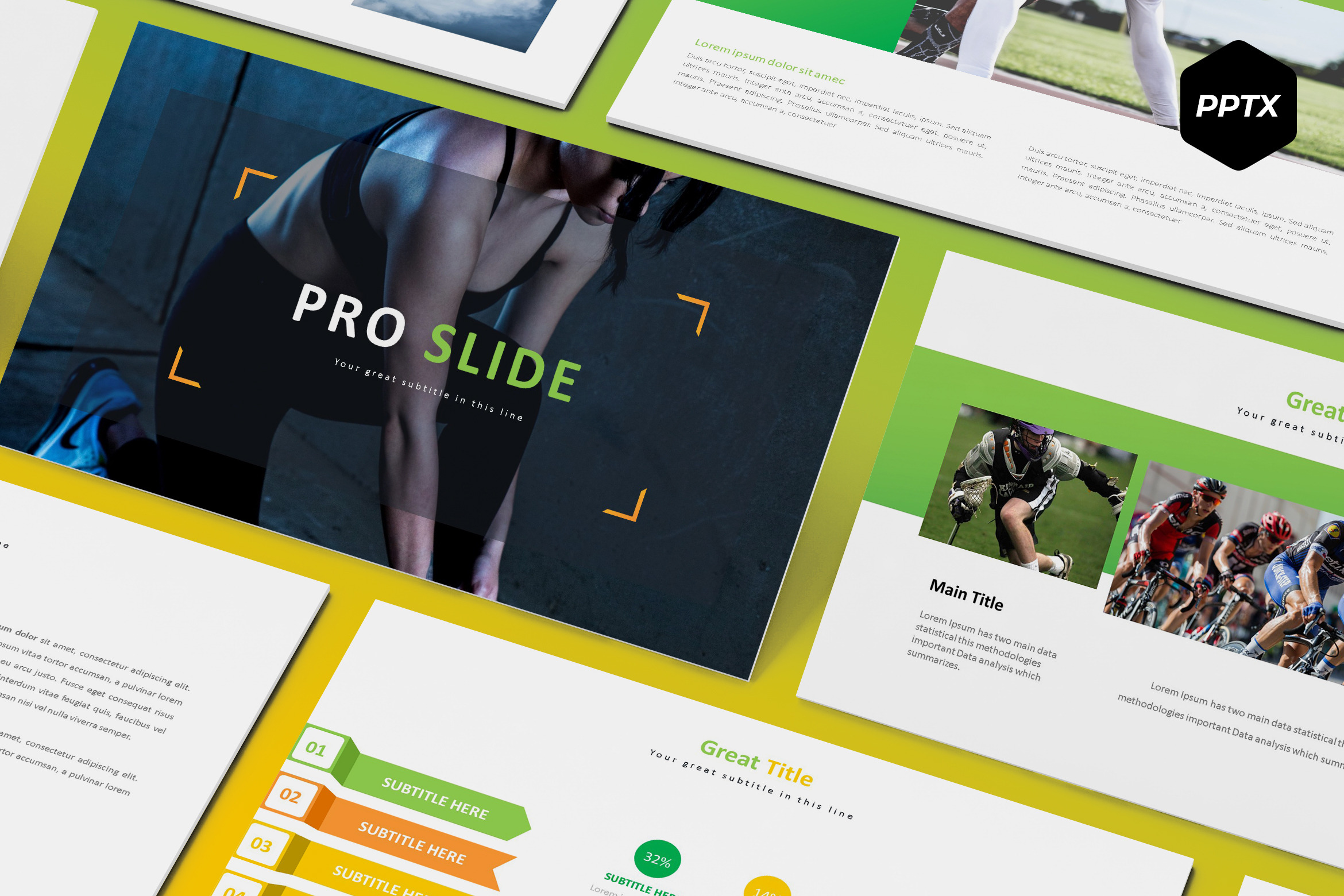 Pro Slide - Powerpoint Template, a Presentation Template by AQR Studio