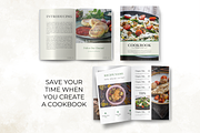 Aesthetic Recipe Book Template, a Presentation Template by Digital By Nikoleta (Thumbnail 2 of 11)