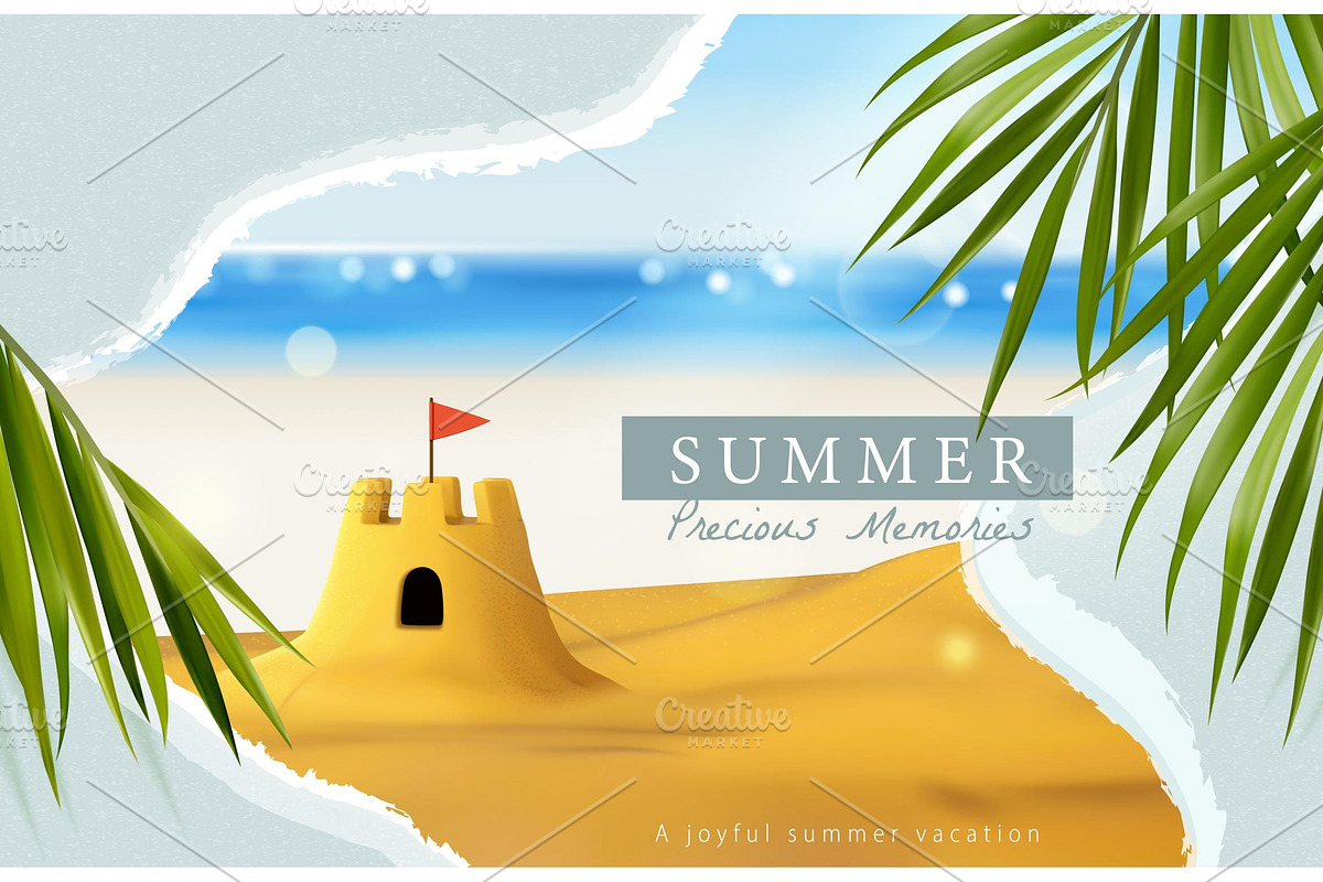 Dreamy Summer Memory Template, a Marketing Template by TotallypicRF
