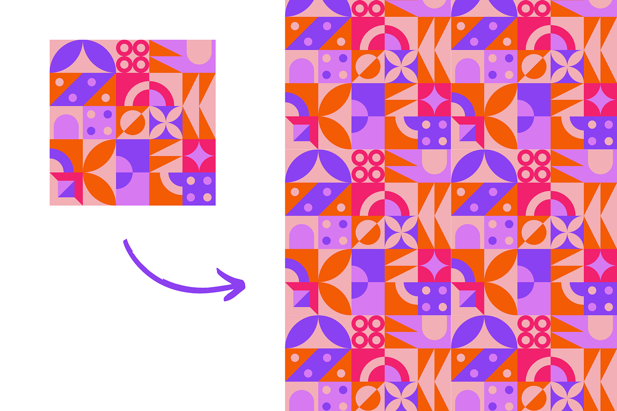 Neo Geo Abstract Geometric Pattern, a Pattern Graphic by ItsReksita Pattern (Photo 7 of 10)