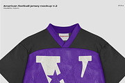 Nfl american football jersey mockup, a Shirt Mockup by Voyage Studio (Thumbnail 2 of 3)