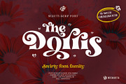 Dorris - Swirly Summer font family, a Slab Serif Font by creativemedialab (Thumbnail 18 of 18)