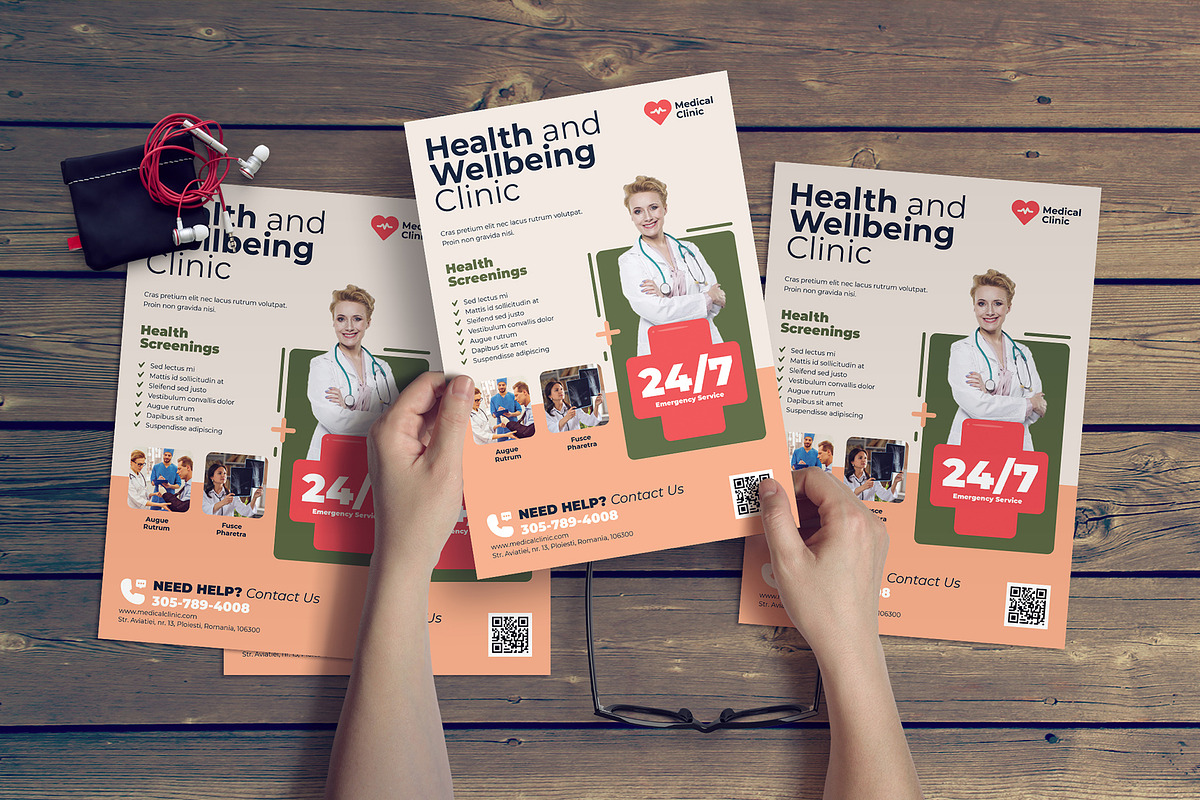 Healthcare Flyer, a Flyer Template by floringheorghe (Photo 4 of 4)