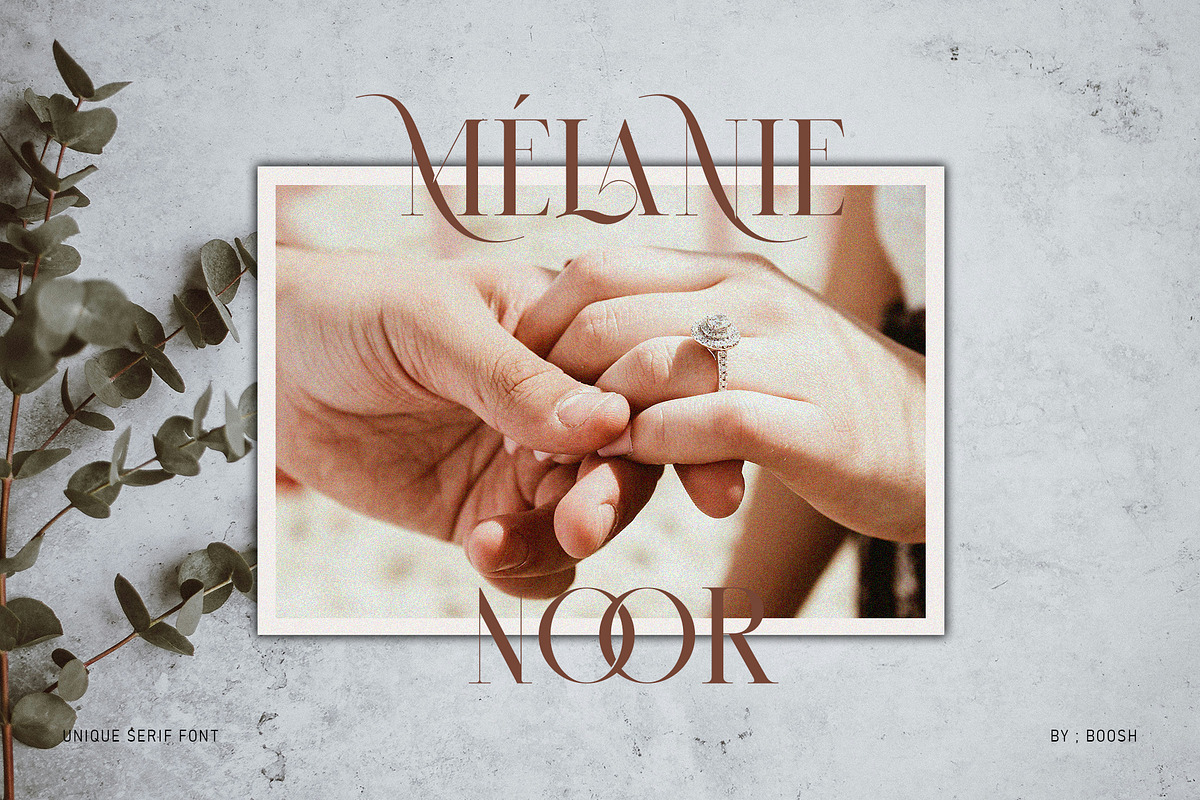 QHARO - Elegant & Luxury, a Serif Font by BOOSH Studio (Photo 7 of 14)