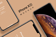 iPhone XS, XR Mockups PSD & Sketch, an iPhone Mockup by Ui Markets (Thumbnail 10 of 27)