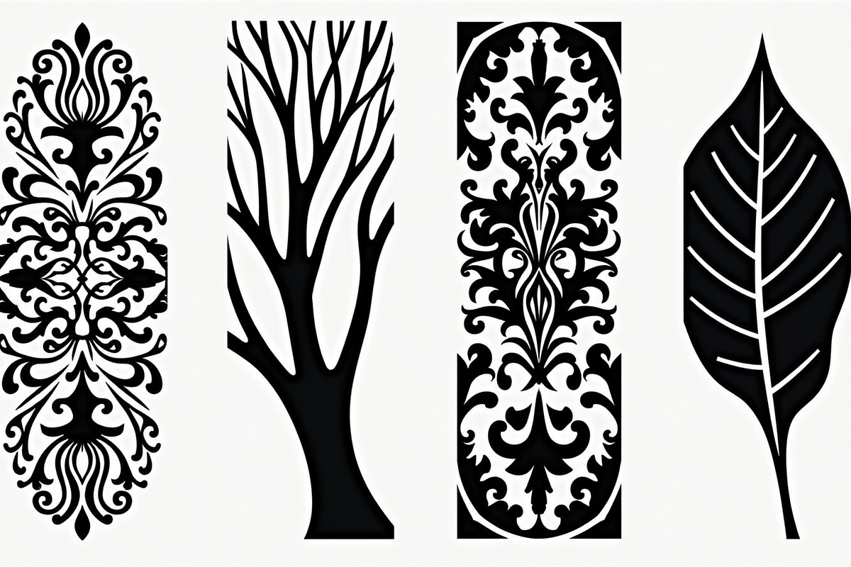 Nature Cutout Vector Pack, an Illustration by Amazin_art (Photo 4 of 9)
