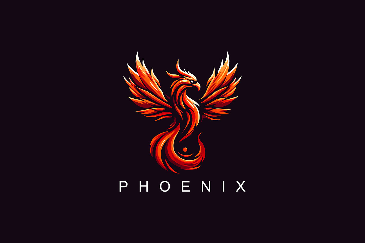 Phoenix Logo, a Graphic by Usman