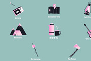 Travel Icons And Titles for DaVinci, a Templates & Theme by 2dfx (Thumbnail 1 of 2)