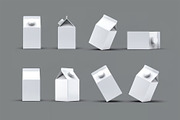 4 Types Milk/Juice Cartons Mockup, a Packaging Mockup by Hubzway (Thumbnail 7 of 13)