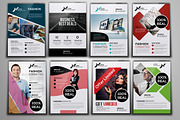 100 Fresh Business Flyers Bundle, a Flyer Template by Psd Templates (Thumbnail 7 of 15)