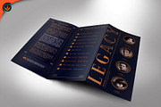 Funeral Program 23Art Deco Tri-Fold, a Brochure Template by SeraphimChris (Thumbnail 2 of 4)