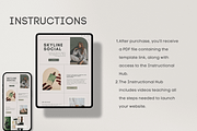 Canva Website Template, a Websites & App Template by Asha Glenn Design Studio (Thumbnail 10 of 10)