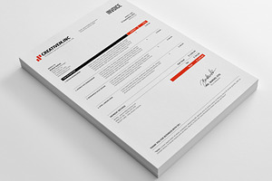 Clean Invoice Template