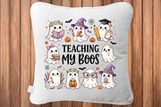 Teaching My Boos Halloween PNG, a Seasonal Illustration by CraftArtStudio (Thumbnail 4 of 4)