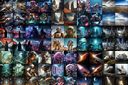 537 Midjourney Prompts for Sci-fi, a Technology Illustration by Sevenstyles (Thumbnail 8 of 13)