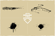 Sprays and Splats - Vector Pack, a Texture Graphic by Downloads for Designers (Thumbnail 4 of 6)