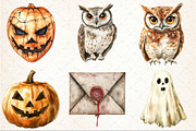 Antique Halloween Clipart, an Illustration by Rose Art (Thumbnail 3 of 7)