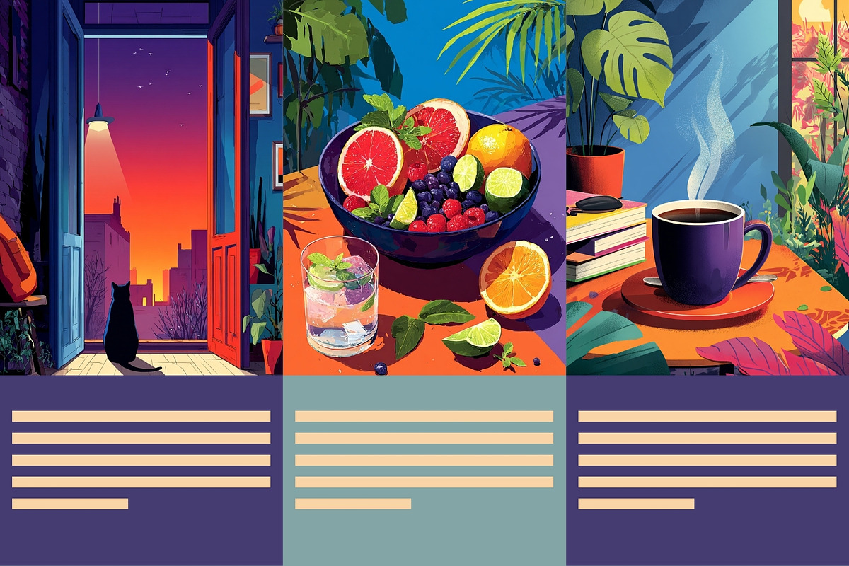 Electric Purple Illustration Prompt, a Decorative Illustration by Artimind Studio (Photo 7 of 10)