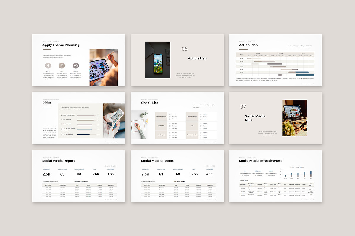 Social Media Marketing PowerPoint, a Presentation Template by CreativityForest (Photo 14 of 16)