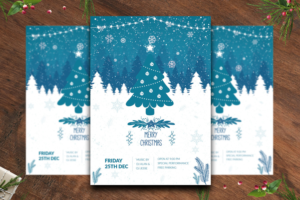 Christmas Flyers, a Flyer Template by Addaxx (Photo 4 of 4)