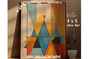 4:5 Vertical Frame PSD Mockup Video, a Print Template by Pixelkrafter (Thumbnail 3 of 4)