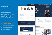 TNC Infinity, Business HTML Template, a HTML Template by TNCFlow (Thumbnail 1 of 5)