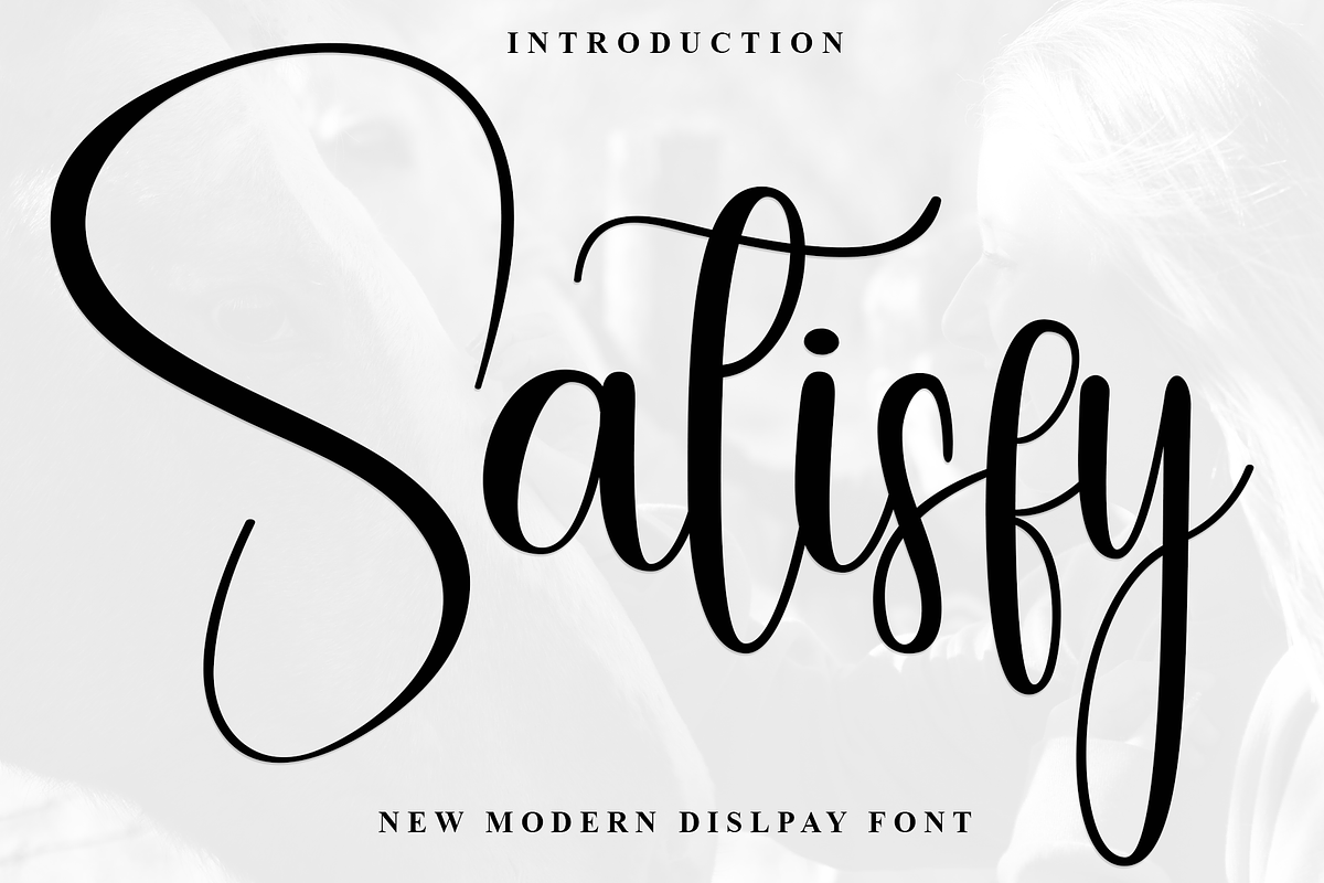 Satisfy, a Handwritten Font by FreshTypeINK (Photo 1 of 8)