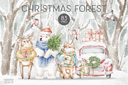 Snowy Season Bundle, an Illustration by Anastasiya Klempach (Thumbnail 7 of 10)
