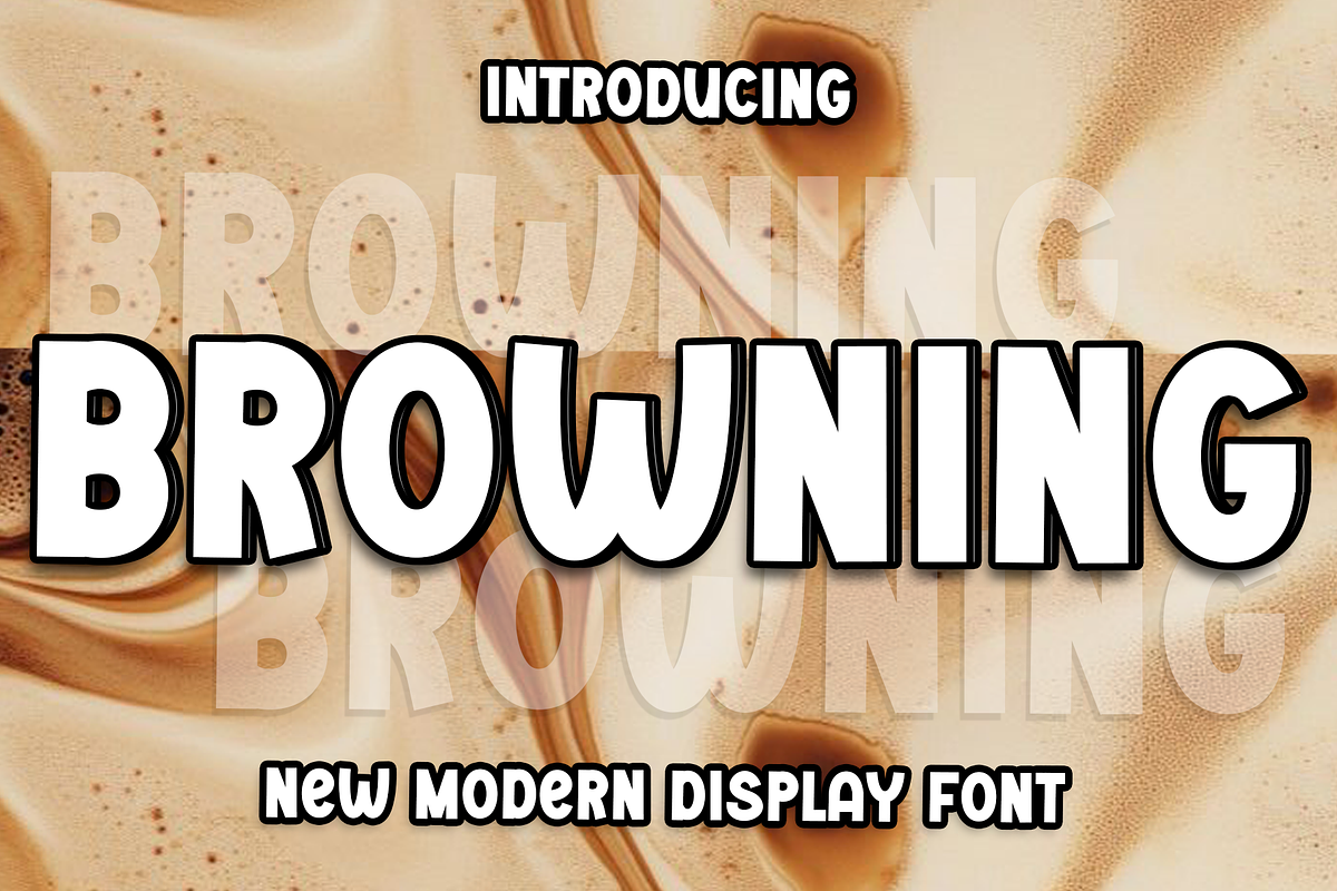 Browning, a Script Font by FreshTypeINK (Photo 1 of 8)