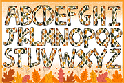 Fall & Autumn-PNG fonts, a Handwritten Font by It me digital art (Thumbnail 4 of 8)