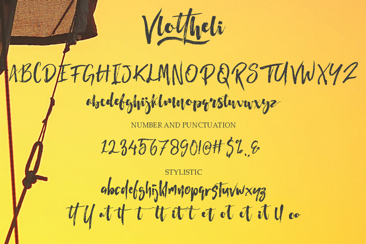 Vlottheli, a Script Font by MissinkLab Studio (Photo 11 of 11)