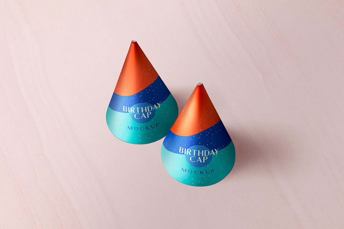 Birthday Hat Mockup, a Product Mockup by PixelVoyager (Photo 3 of 7)