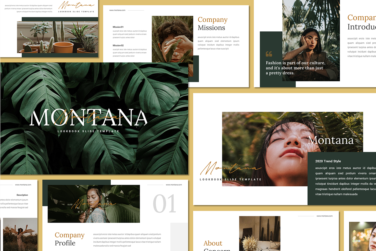 Montana - Powerpoint Template, a Presentation Template by deasign (Photo 1 of 13)